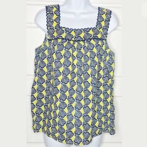 Boden sleeveless top shell print